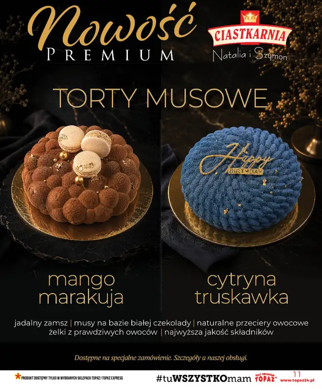 TOPAZ - gazetka promocyjna Gazetka od czwartku 23.07 do środy 29.07 - strona 11