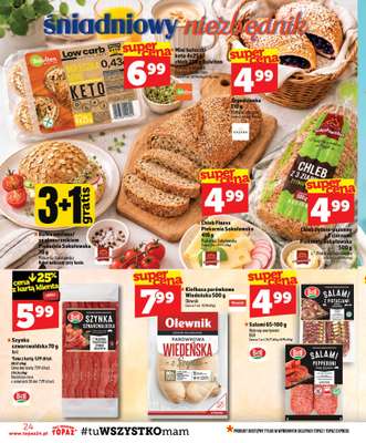 TOPAZ - gazetka promocyjna Gazetka od czwartku 23.07 do środy 29.07 - strona 24