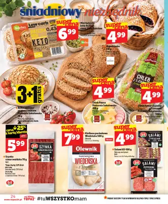 TOPAZ - gazetka promocyjna Gazetka od czwartku 23.07 do środy 29.07 - strona 24