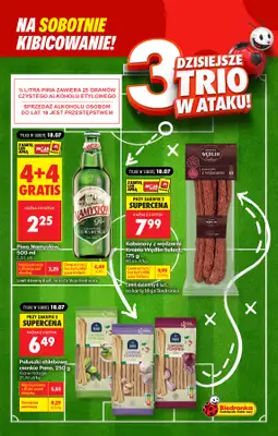 Biedronka - gazetka promocyjna Weekendowe kibicowanie od piątku 17.07 do soboty 18.07 - strona 6