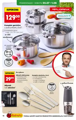 Biedronka - gazetka promocyjna Hity i inspiracje, od 20.07 od poniedziałku 20.07 do środy 05.08 - strona 16