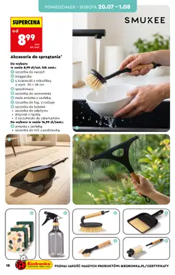Biedronka - gazetka promocyjna Hity i inspiracje, od 20.07 od poniedziałku 20.07 do środy 05.08 - strona 22
