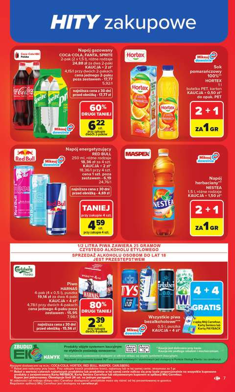Carrefour - gazetka promocyjna Gazetka Carrefour od poniedziałku od poniedziałku 20.07 do soboty 25.07 - strona 9