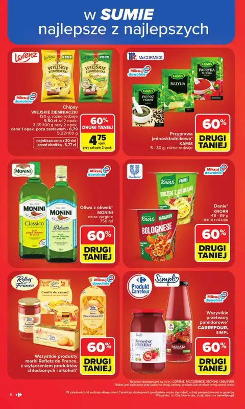 Carrefour - gazetka promocyjna Gazetka Carrefour od poniedziałku od poniedziałku 20.07 do soboty 25.07 - strona 8