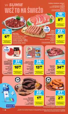 Carrefour - gazetka promocyjna Gazetka Carrefour od poniedziałku od poniedziałku 20.07 do soboty 25.07 - strona 12