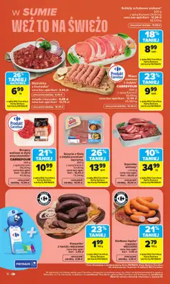 Carrefour - gazetka promocyjna Gazetka Carrefour od poniedziałku od poniedziałku 20.07 do soboty 25.07 - strona 12