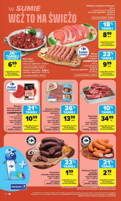 Carrefour - gazetka promocyjna Gazetka Carrefour od poniedziałku od poniedziałku 20.07 do soboty 25.07 - strona 12