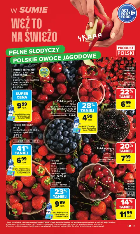 Carrefour - gazetka promocyjna Gazetka Carrefour od poniedziałku od poniedziałku 20.07 do soboty 25.07 - strona 15