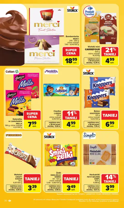 Carrefour - gazetka promocyjna Gazetka Carrefour od poniedziałku od poniedziałku 20.07 do soboty 25.07 - strona 22