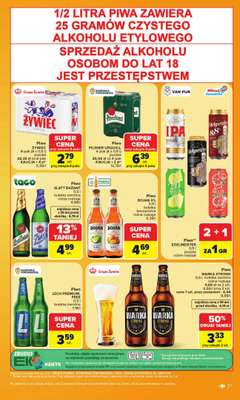 Carrefour - gazetka promocyjna Gazetka Carrefour od poniedziałku od poniedziałku 20.07 do soboty 25.07 - strona 29