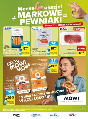 Carrefour - gazetka promocyjna Gazetka Markowe pewniaki od poniedziałku 20.07 do soboty 01.08 - strona 3