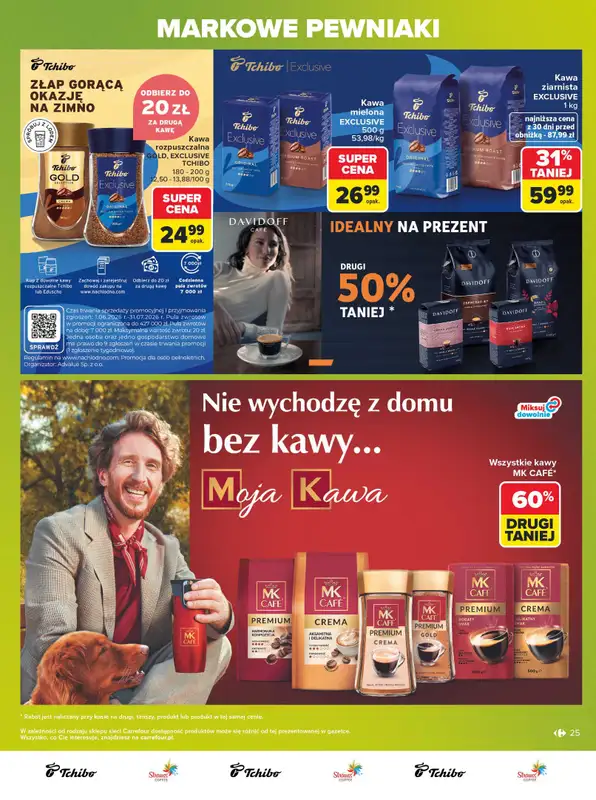 Carrefour - gazetka promocyjna Gazetka Markowe pewniaki od poniedziałku 20.07 do soboty 01.08 - strona 25