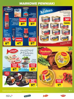 Carrefour - gazetka promocyjna Gazetka Markowe pewniaki od poniedziałku 20.07 do soboty 01.08 - strona 19