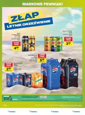 Carrefour - gazetka promocyjna Gazetka Markowe pewniaki od poniedziałku 20.07 do soboty 01.08 - strona 38