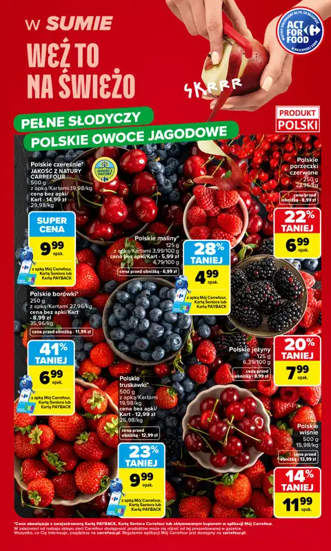 Carrefour - gazetka promocyjna Gazetka Weź to na świeżo od poniedziałku 20.07 do soboty 25.07 - strona 5