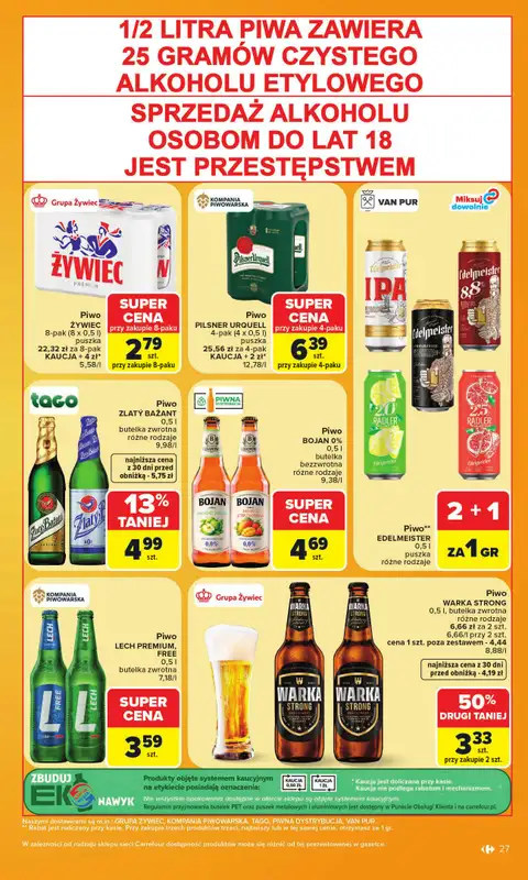 Carrefour Market - gazetka promocyjna Gazetka Carrefour Market od poniedziałku od poniedziałku 20.07 do soboty 25.07 - strona 29