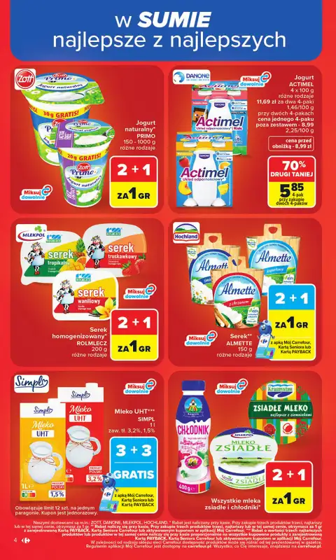 Carrefour Market - gazetka promocyjna Gazetka Carrefour Market od poniedziałku od poniedziałku 20.07 do soboty 25.07 - strona 6