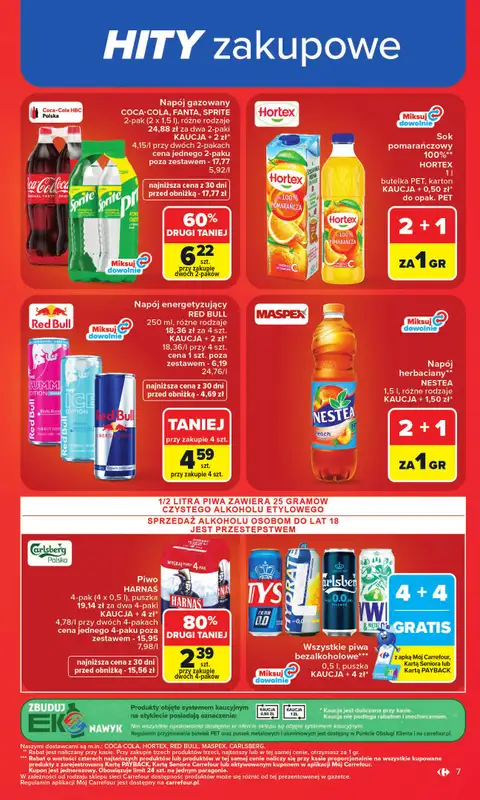 Carrefour Market - gazetka promocyjna Gazetka Carrefour Market od poniedziałku od poniedziałku 20.07 do soboty 25.07 - strona 9