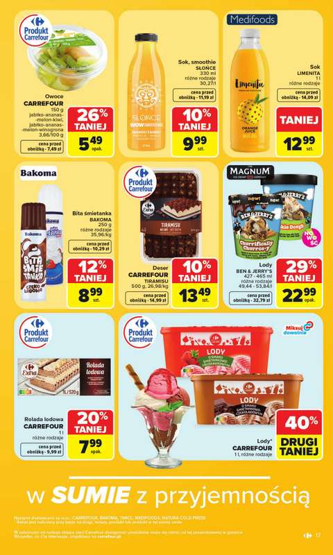 Carrefour Market - gazetka promocyjna Gazetka Carrefour Market od poniedziałku od poniedziałku 20.07 do soboty 25.07 - strona 19