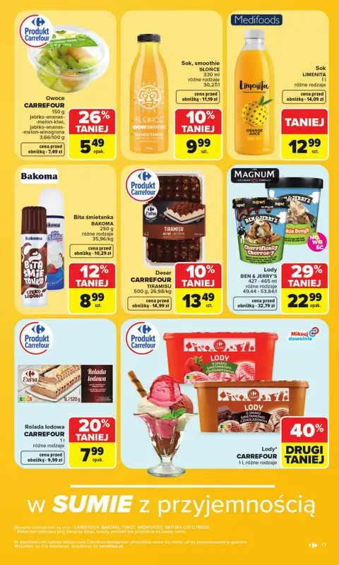 Carrefour Market - gazetka promocyjna Gazetka Carrefour Market od poniedziałku od poniedziałku 20.07 do soboty 25.07 - strona 19