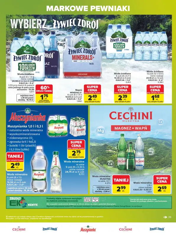 Carrefour Market - gazetka promocyjna Gazetka Markowe pewniaki od poniedziałku 20.07 do soboty 01.08 - strona 39