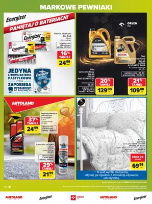 Carrefour Market - gazetka promocyjna Gazetka Markowe pewniaki od poniedziałku 20.07 do soboty 01.08 - strona 54