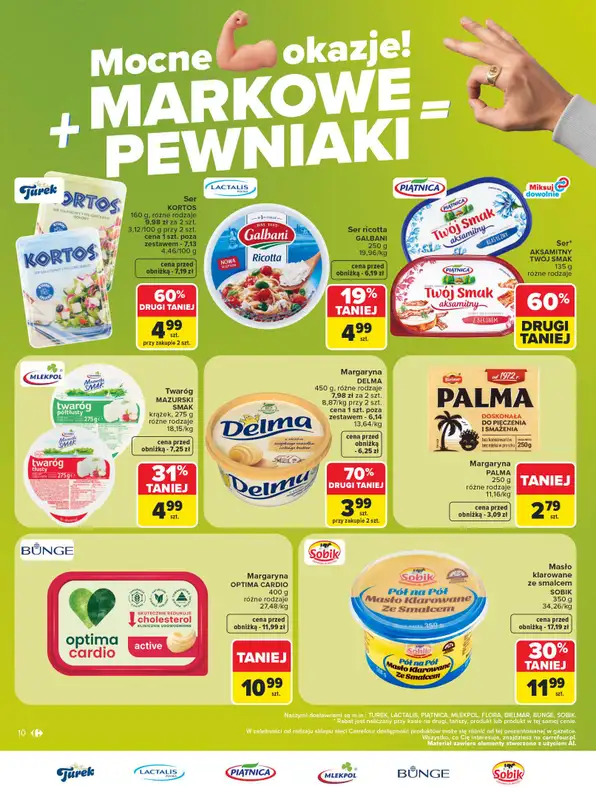 Carrefour Market - gazetka promocyjna Gazetka Markowe pewniaki od poniedziałku 20.07 do soboty 01.08 - strona 10