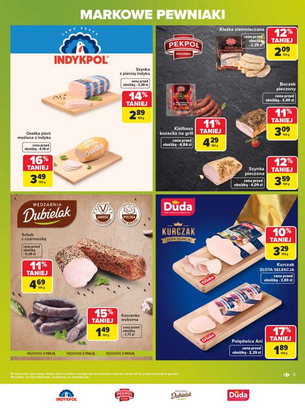 Carrefour Market - gazetka promocyjna Gazetka Markowe pewniaki  do soboty 01.08 - strona 5