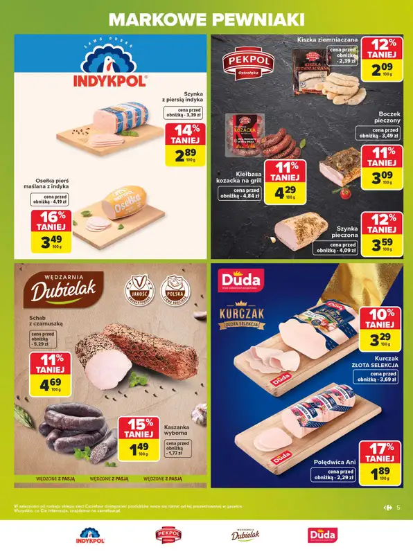 Carrefour Market - gazetka promocyjna Gazetka Markowe pewniaki od poniedziałku 20.07 do soboty 01.08 - strona 5