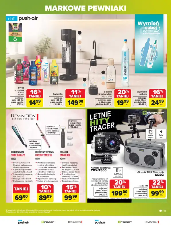 Carrefour Market - gazetka promocyjna Gazetka Markowe pewniaki od poniedziałku 20.07 do soboty 01.08 - strona 55