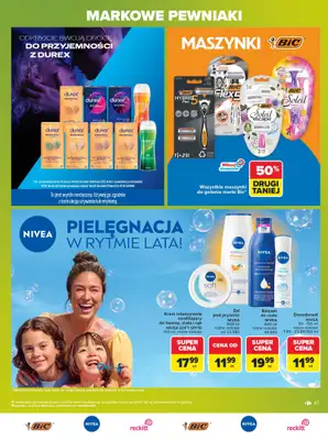 Carrefour Market - gazetka promocyjna Gazetka Markowe pewniaki od poniedziałku 20.07 do soboty 01.08 - strona 47