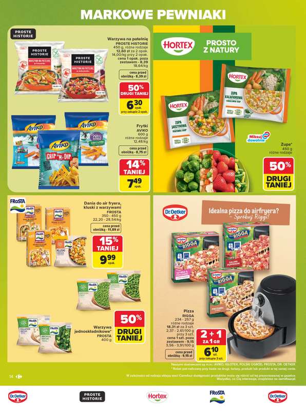 Carrefour Market - gazetka promocyjna Gazetka Markowe pewniaki od poniedziałku 20.07 do soboty 01.08 - strona 14