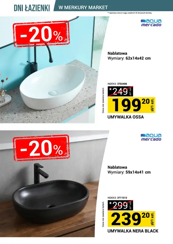 Merkury Market - gazetka promocyjna Gazetka Dni łazienki od soboty 18.07 do niedzieli 26.07 - strona 16