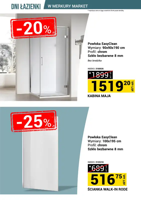 Merkury Market - gazetka promocyjna Gazetka Dni łazienki od soboty 18.07 do niedzieli 26.07 - strona 23