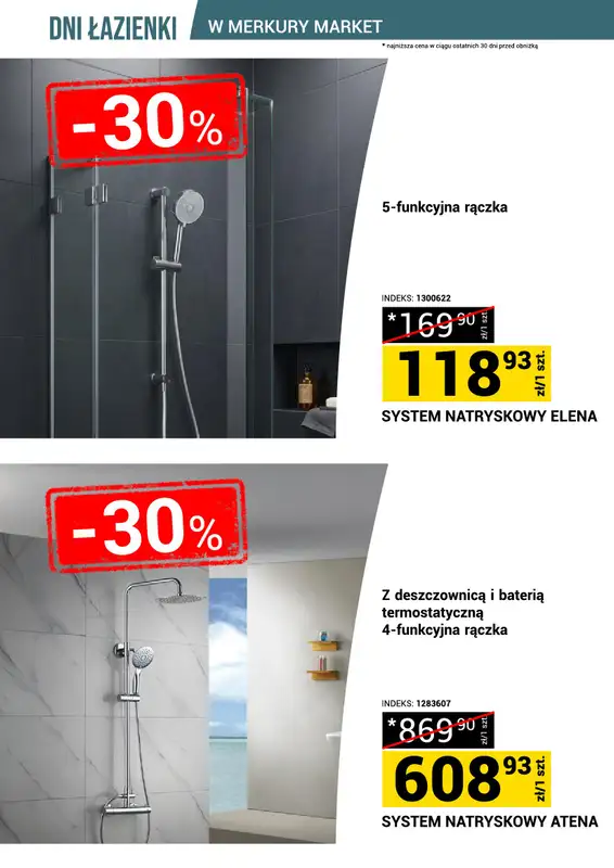 Merkury Market - gazetka promocyjna Gazetka Dni łazienki od soboty 18.07 do niedzieli 26.07 - strona 21