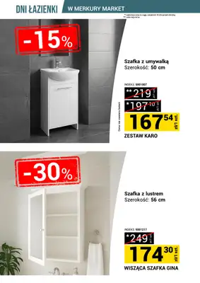 Merkury Market - gazetka promocyjna Gazetka Dni łazienki od soboty 18.07 do niedzieli 26.07 - strona 9