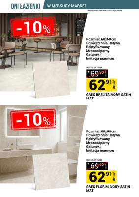 Merkury Market - gazetka promocyjna Gazetka Dni łazienki od soboty 18.07 do niedzieli 26.07 - strona 2