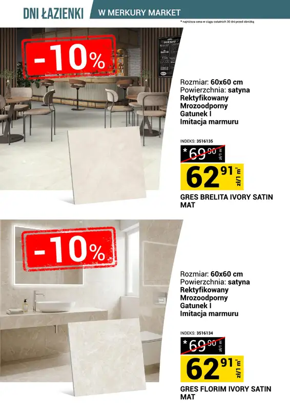 Merkury Market - gazetka promocyjna Gazetka Dni łazienki od soboty 18.07 do niedzieli 26.07 - strona 2