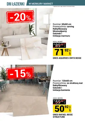 Merkury Market - gazetka promocyjna Gazetka Dni łazienki od soboty 18.07 do niedzieli 26.07 - strona 3