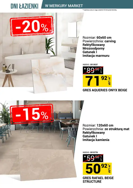 Merkury Market - gazetka promocyjna Gazetka Dni łazienki od soboty 18.07 do niedzieli 26.07 - strona 3