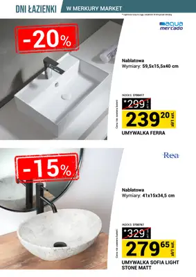 Merkury Market - gazetka promocyjna Gazetka Dni łazienki od soboty 18.07 do niedzieli 26.07 - strona 17