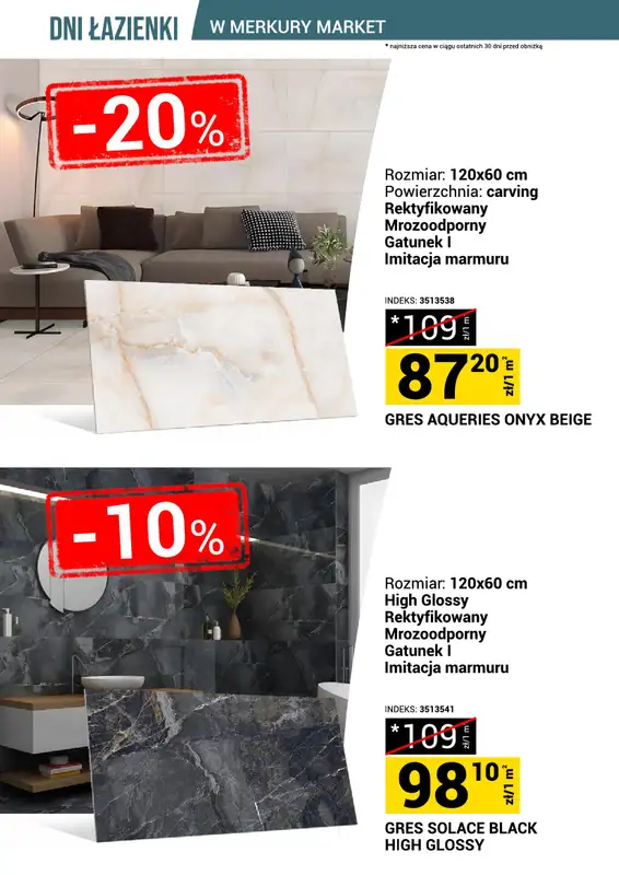 Merkury Market - gazetka promocyjna Gazetka Dni łazienki od soboty 18.07 do niedzieli 26.07 - strona 7