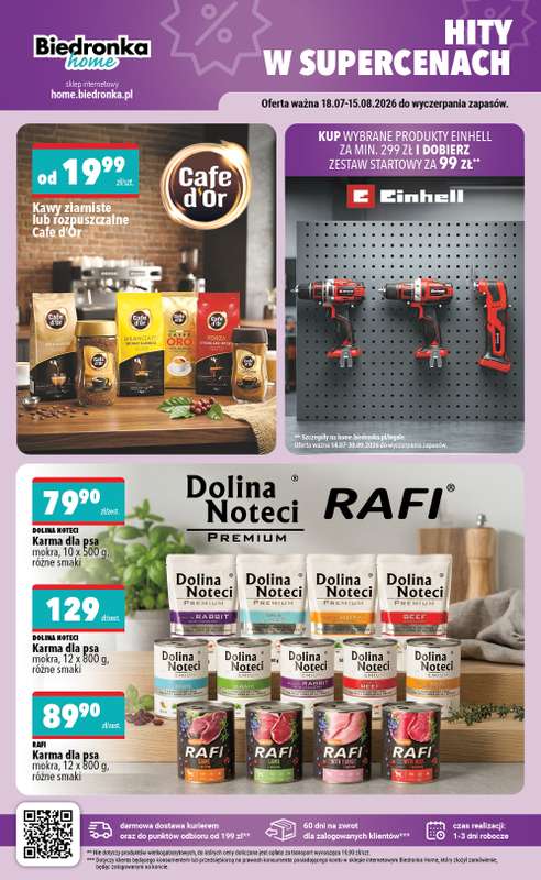 Biedronka Home - gazetka promocyjna Najlepsze oferty od soboty 18.07 do środy 30.09 - strona 4