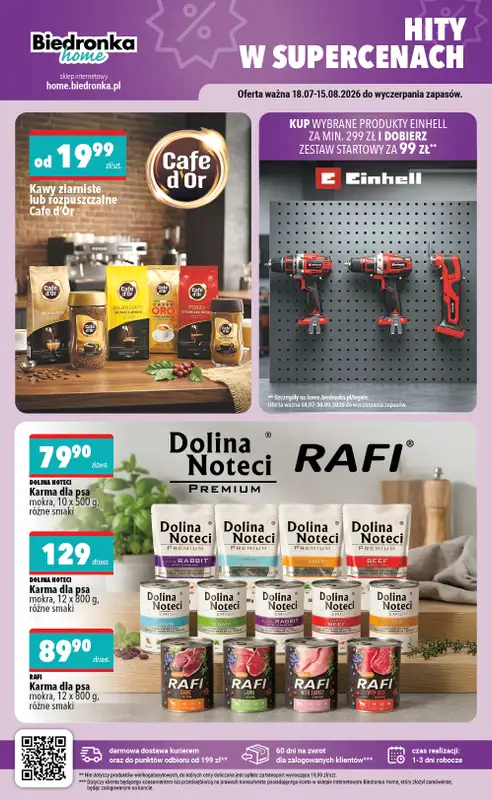 Biedronka Home - gazetka promocyjna Najlepsze oferty od soboty 18.07 do środy 30.09 - strona 4