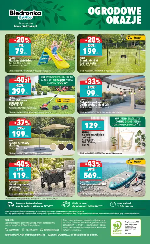 Biedronka Home - gazetka promocyjna Najlepsze oferty od soboty 18.07 do środy 30.09 - strona 6