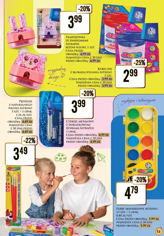 Dino - gazetka promocyjna Katalog - Witaj szkoło 2026 od poniedziałku 20.07 do soboty 01.08 - strona 13
