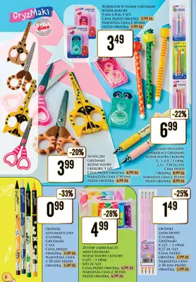 Dino - gazetka promocyjna Katalog - Witaj szkoło 2026 od poniedziałku 20.07 do soboty 01.08 - strona 2