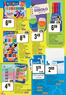 Dino - gazetka promocyjna Katalog - Witaj szkoło 2026 od poniedziałku 20.07 do soboty 01.08 - strona 14