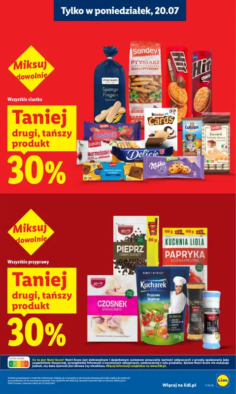 Lidl - gazetka promocyjna Oferta od poniedziałku od poniedziałku 20.07 do środy 22.07 - strona 21
