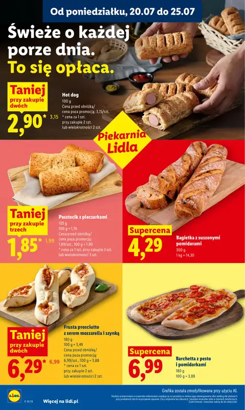 Lidl - gazetka promocyjna Oferta od poniedziałku od poniedziałku 20.07 do środy 22.07 - strona 64